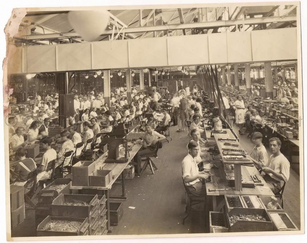Stabilimento American Bosch nel 1928 Foto storiche