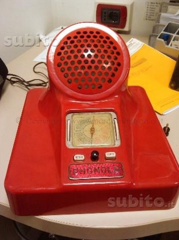 Phonola Castiglioni Rosso Ferrari! Radio rare o inedite Phonola Castiglioni Rosso Ferrari! Radio rare o inedite