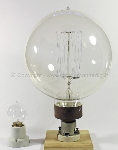 Enorme lampadina EGMAR del 1916 Lampadine