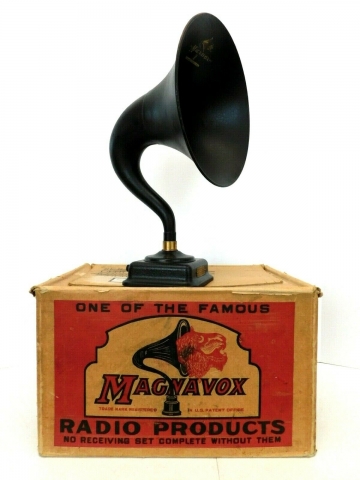 Tromba a collo di cigno Magnavox M-4 mai usata Oggetti mai usati