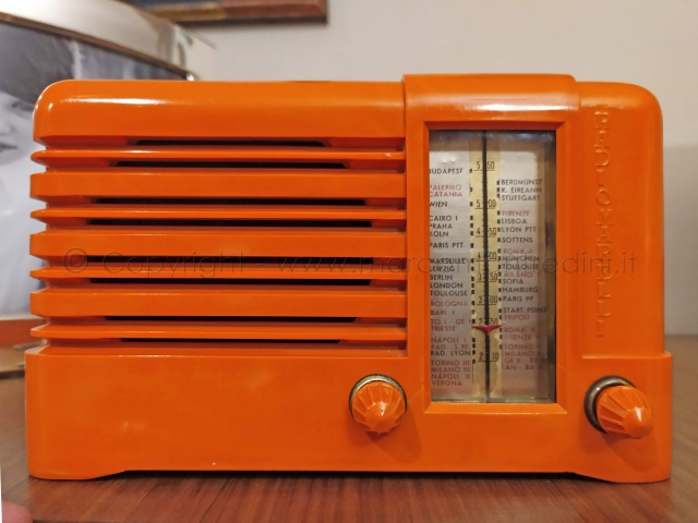 Radiomarelli Fido RD76 Arancio Radio rare o inedite Radiomarelli Fido RD76 Arancio Radio rare o inedite