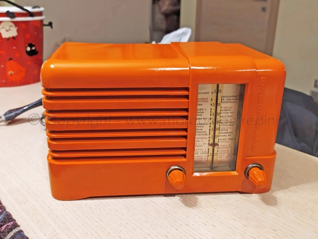 Radiomarelli Fido RD76 Arancio Radio rare o inedite