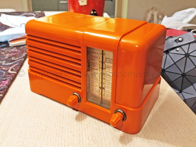 Radiomarelli Fido RD76 Arancio Radio rare o inedite