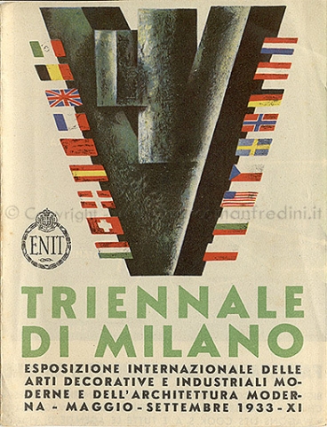 1933 - V Triennale di Milano - padiglione della radio Mostre storiche 1933 - V Triennale di Milano - padiglione della radio Mostre storiche