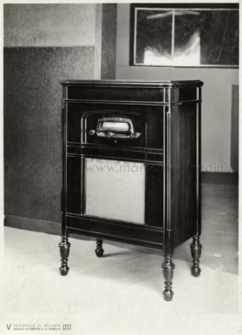 1933 - V Triennale di Milano - padiglione della radio Mostre storiche 1933 - V Triennale di Milano - padiglione della radio Mostre storiche