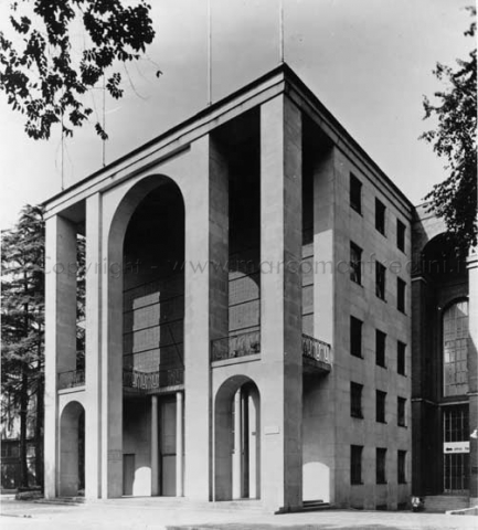 1933 - V Triennale di Milano - padiglione della radio Mostre storiche 1933 - V Triennale di Milano - padiglione della radio Mostre storiche
