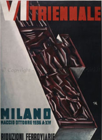 1936 - VI Triennale di Milano - padiglione della radio Mostre storiche 1936 - VI Triennale di Milano - padiglione della radio Mostre storiche