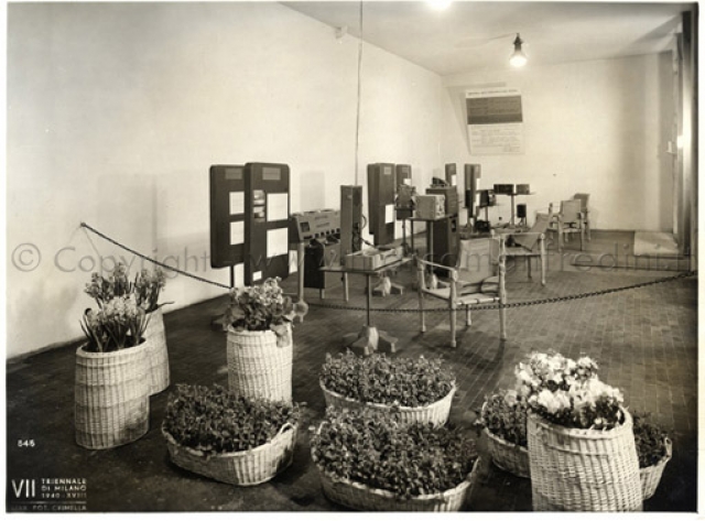 1940 - VII Triennale di Milano - padiglione della radio Mostre storiche 1940 - VII Triennale di Milano - padiglione della radio Mostre storiche