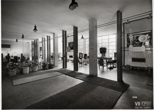 1940 - VII Triennale di Milano - padiglione della radio Mostre storiche 1940 - VII Triennale di Milano - padiglione della radio Mostre storiche