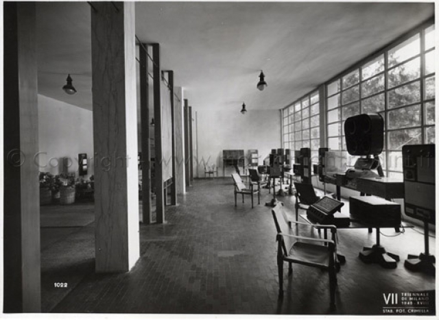 1940 - VII Triennale di Milano - padiglione della radio Mostre  storiche