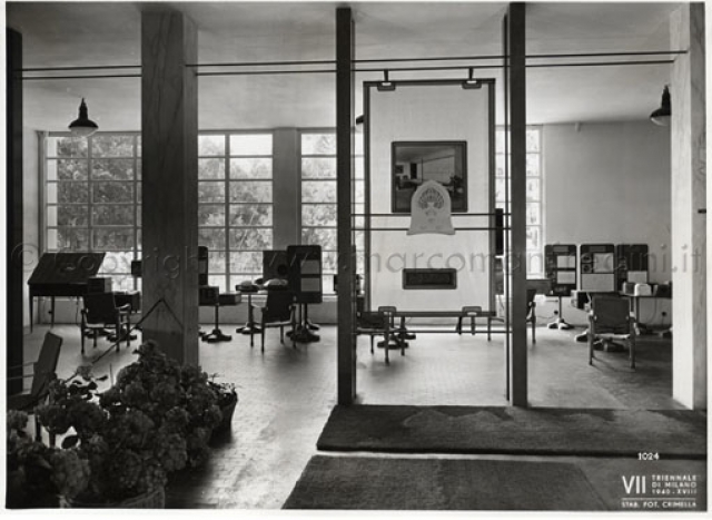 1940 - VII Triennale di Milano - padiglione della radio Mostre storiche 1940 - VII Triennale di Milano - padiglione della radio Mostre storiche