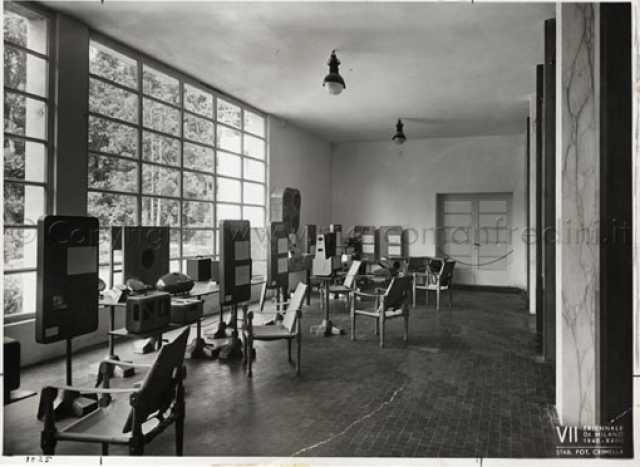 1940 - VII Triennale di Milano - padiglione della radio Mostre storiche 1940 - VII Triennale di Milano - padiglione della radio Mostre storiche