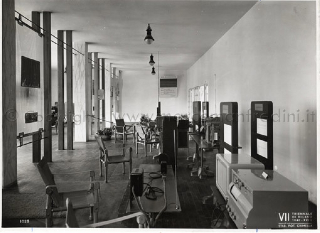 1940 - VII Triennale di Milano - padiglione della radio Mostre  storiche