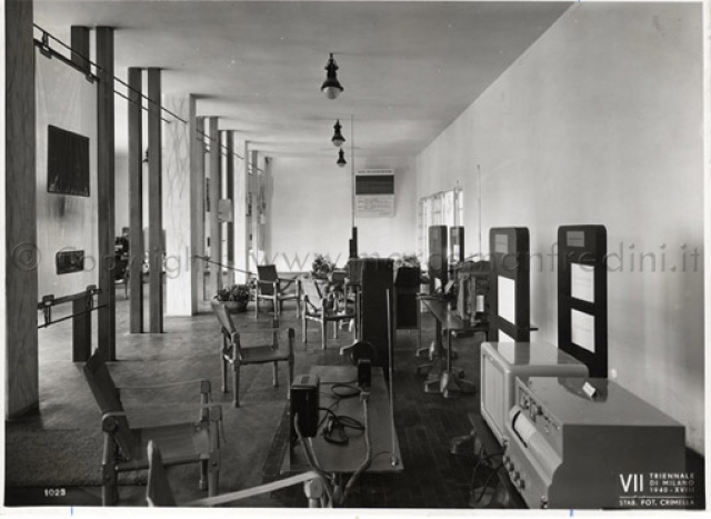 1940 - VII Triennale di Milano - padiglione della radio Mostre storiche 1940 - VII Triennale di Milano - padiglione della radio Mostre storiche