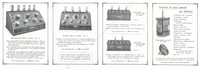 IRE - Industrie Radio Elettriche Depliant e pieghevoli