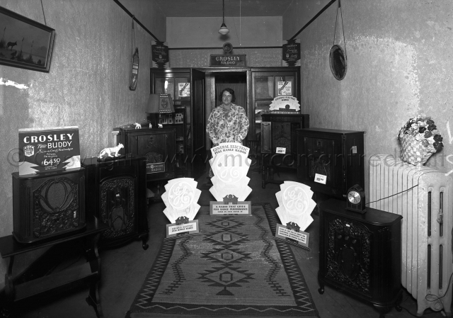 Un negozio della Crosley nel 1931-32 Foto storiche Un negozio della Crosley nel 1931-32 Foto storiche