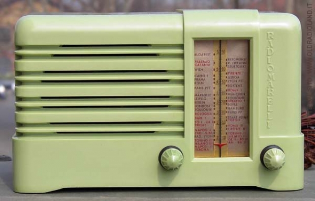Radiomarelli Fido RD76 Verde Radio rare o inedite