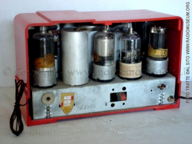 Radiomarelli Fido RD76 Rosso Radio rare o inedite Radiomarelli Fido RD76 Rosso Radio rare o inedite