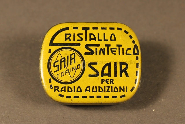 Cristallo Sintetico SAIR anni '20 Componenti Cristallo Sintetico SAIR anni '20 Componenti