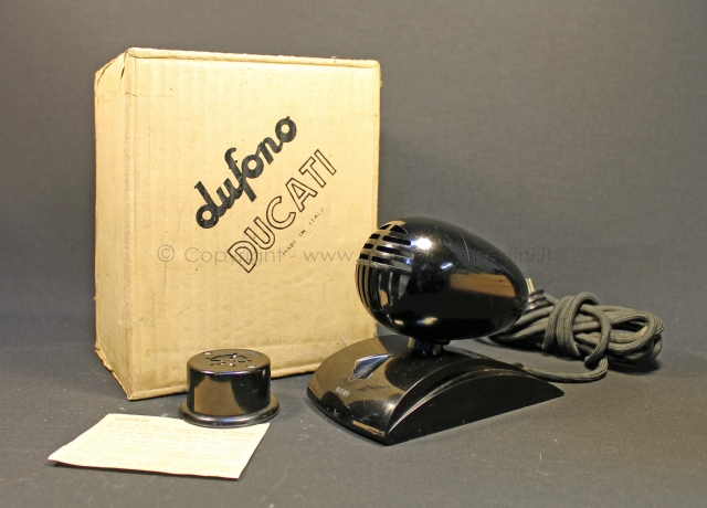 Dufono della Ducati anni '40 Oggetti mai usati Dufono della Ducati anni '40 Oggetti mai usati