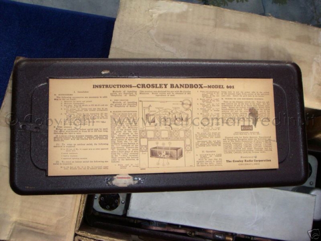 Radio Crosley ancora imballata Oggetti mai usati Radio Crosley ancora imballata Oggetti mai usati