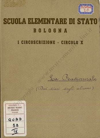 Ente Radio Rurale - La Radiorurale dai diari degli alunni Ente Radio Rurale Ente Radio Rurale - La Radiorurale dai diari degli alunni Ente Radio Rurale