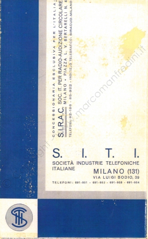 SITI Depliant e pieghevoli SITI Depliant e pieghevoli