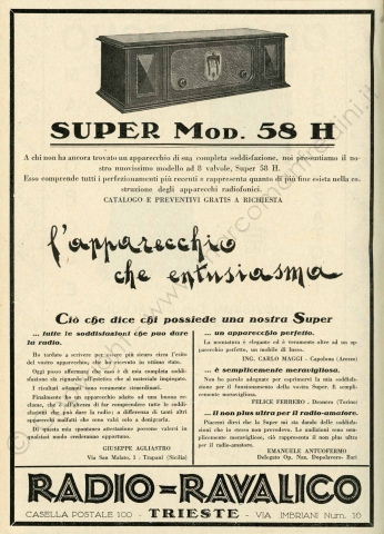 Il Radiorario n° 24 Ravalico Il Radiorario n° 24 Ravalico