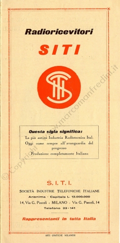 SITI Cataloghi generali SITI Cataloghi generali